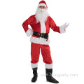 Men Plus Size Santa Claus Costume